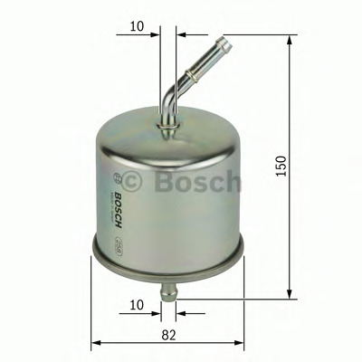 Filtre à carburant BOSCH 0 450 905 982