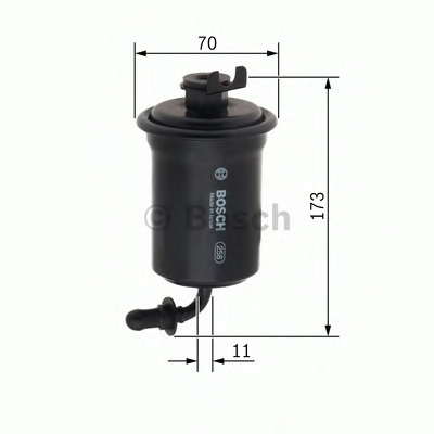 Filtre à carburant BOSCH 0 450 905 987