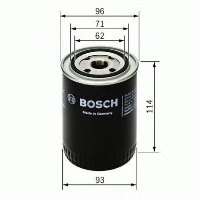 Filtre à huile BOSCH 0 451 203 108