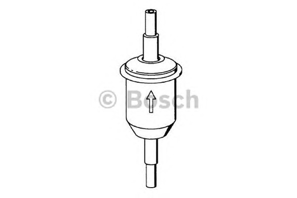 Filtre à carburant BOSCH 0 986 450 101