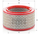 Filtre à air MANN-FILTER C 1427