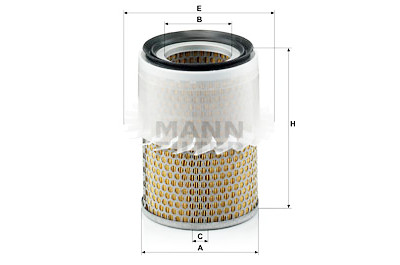 Filtre à air MANN-FILTER C 16 181