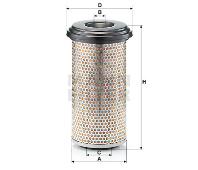 Filtre à air MANN-FILTER C 17 225