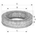 Filtre à air MANN-FILTER C2535/1