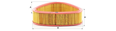 Filtre à air MANN-FILTER C 2541