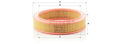Filtre à air MANN-FILTER C 2852