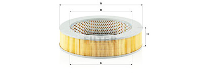 Filtre à air MANN-FILTER C 2868