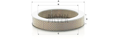 Filtre à air MANN-FILTER C 2963/1