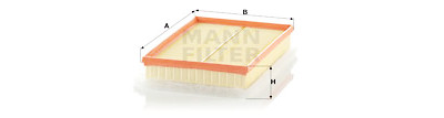 Filtre à air MANN-FILTER C 30 125/3