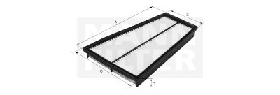 Filtre à air MANN-FILTER C3032/3