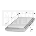 Filtre à air MANN-FILTER C 3471