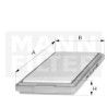 Filtre à air MANN-FILTER C 3471