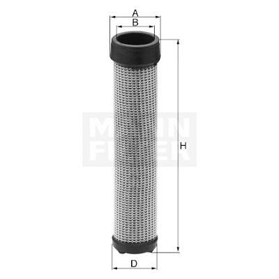 Filtre à air supplémentaire MANN-FILTER CF 620