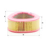 Filtre à air habitacle MANN-FILTER CU 29 154