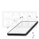 Filtre à air d&#39;habitacle MANN-FILTER CUK3139-2