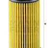 Filtre à huile MANN-FILTER HU 6001