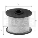 Filtro, ventilación bloque motor
