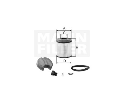 Filtre à urée MANN-FILTER U620/2XKIT