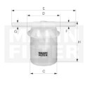 Filtre à carburant MANN-FILTER WK42/83