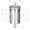Filtre à carburant MANN-FILTER WK612/1