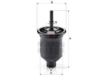 Filtre à carburant MANN-FILTER WK 68/83