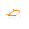 Filtre à air MANN-FILTER C 27 029