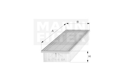 Filtre à air habitacle MANN-FILTER CU 36 221