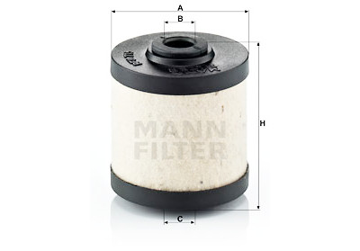 Filtre à carburant MANN-FILTER BFU715