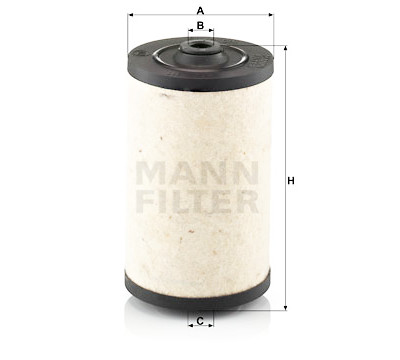 Filtre à carburant MANN-FILTER BFU 811