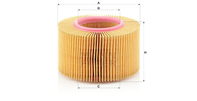 Filtre à air MANN-FILTER C 1552/1