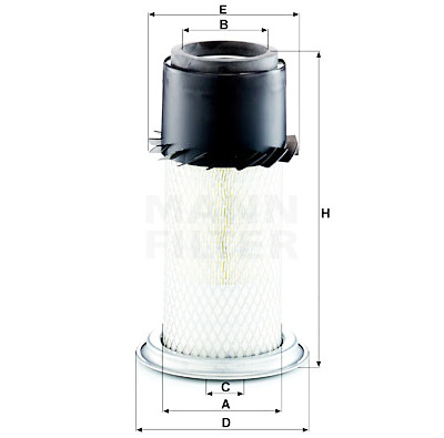 Filtre à air MANN-FILTER C 1588 x