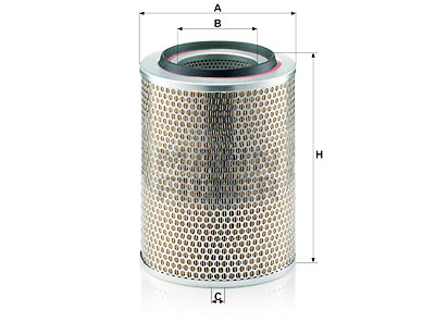 Filtre à air MANN-FILTER C 23 440/2