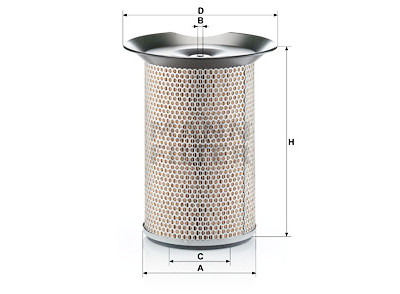 Filtre à air MANN-FILTER C 23 502