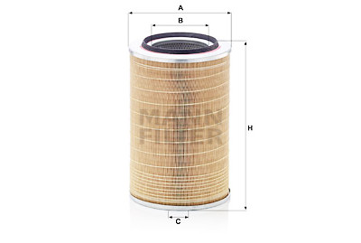 Filtre à air MANN-FILTER C 24 508/1