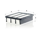 Filtre à air MANN-FILTER C 25 014