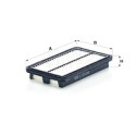 Filtre à air MANN-FILTER C 25 034