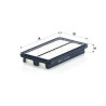 Filtre à air MANN-FILTER C 25 034