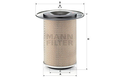 Filtre à air MANN-FILTER C 26 773