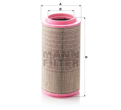 Filtre à air MANN-FILTER C 27 1320/2