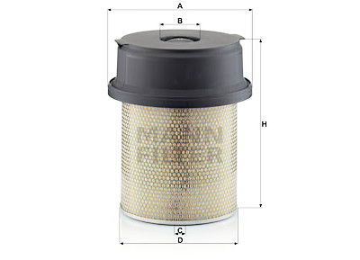 Filtre à air MANN-FILTER C 29 1219/1