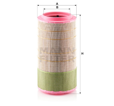 Filtre à air MANN-FILTER C 30 1530