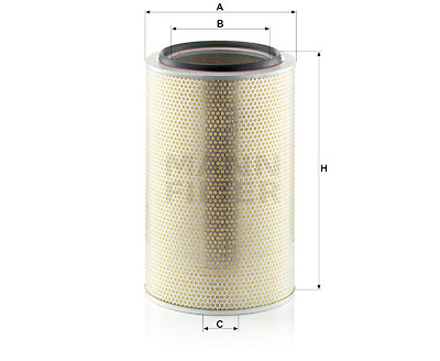 Filtre à air MANN-FILTER C 33 1600/2