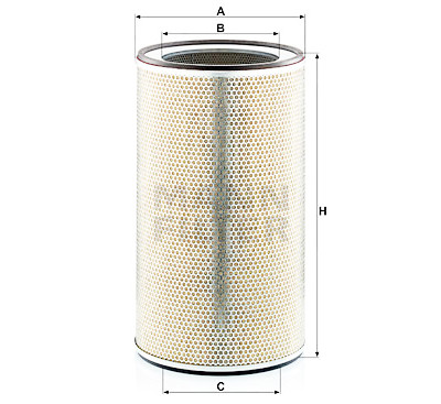 Filtre à air MANN-FILTER C 35 1820