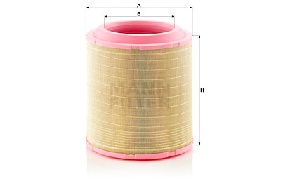 Filtre à air MANN-FILTER C 37 1830/2