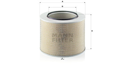 Filtre à air MANN-FILTER C 42 1729