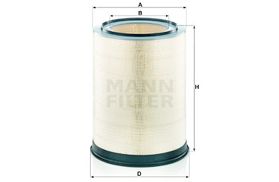 Filtre à air MANN-FILTER C 45 005 x