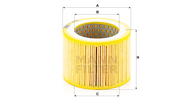 Filtre à air MANN-FILTER C 8005