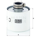 Filtre, ventilation du carter-moteur