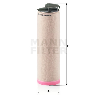 Filtre à air supplémentaire MANN-FILTER CF 610