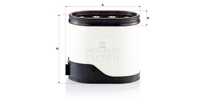 Filtre à air MANN-FILTER CP 38 001